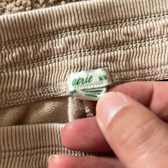 Aerie beige jogger pants M - Picture 6 of 8